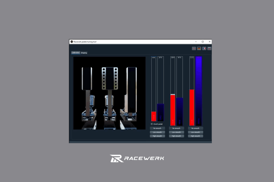 SOFTWARE für RACEWERK S1 Pedale